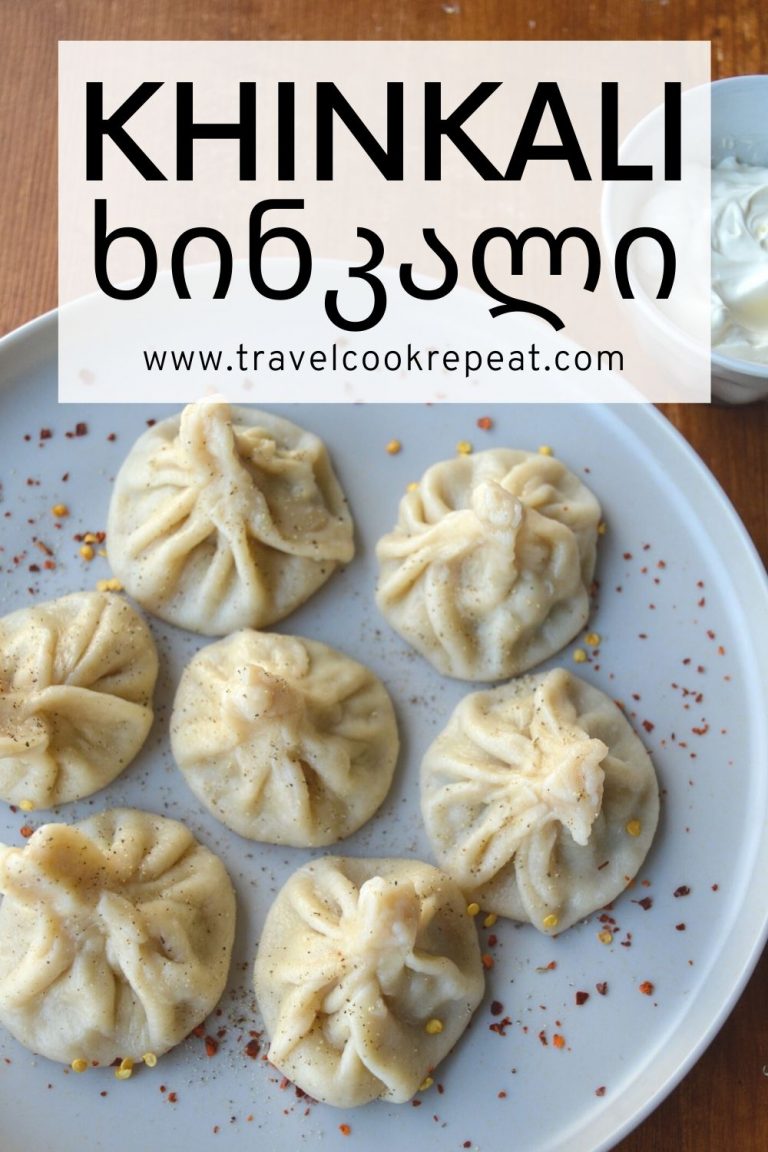 Khinkali (ხინკალი) - Georgian Dumplings » Travel Cook Repeat